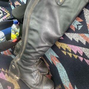 Ariat tall riding boot. ( wide leg)